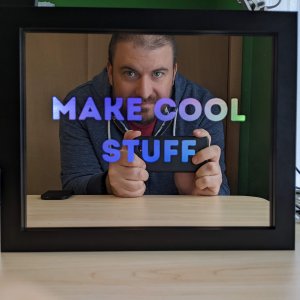 Make Cool Stuff Mirror LED Box